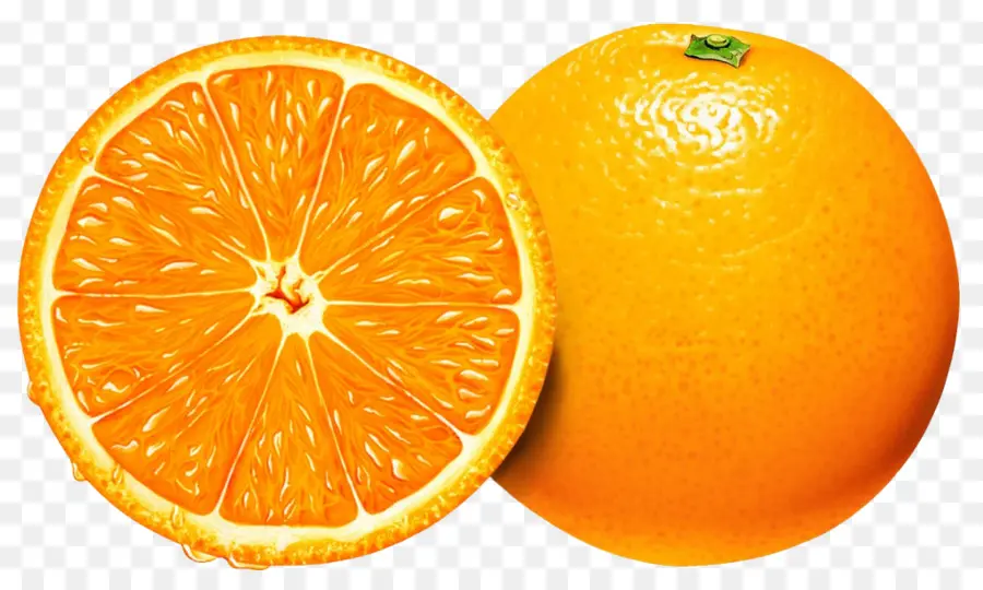 Naranja，Rebanado PNG