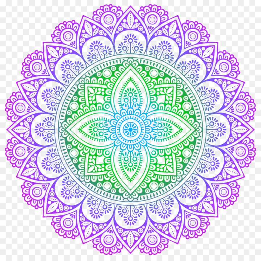 Mandala，Libro Para Colorear PNG