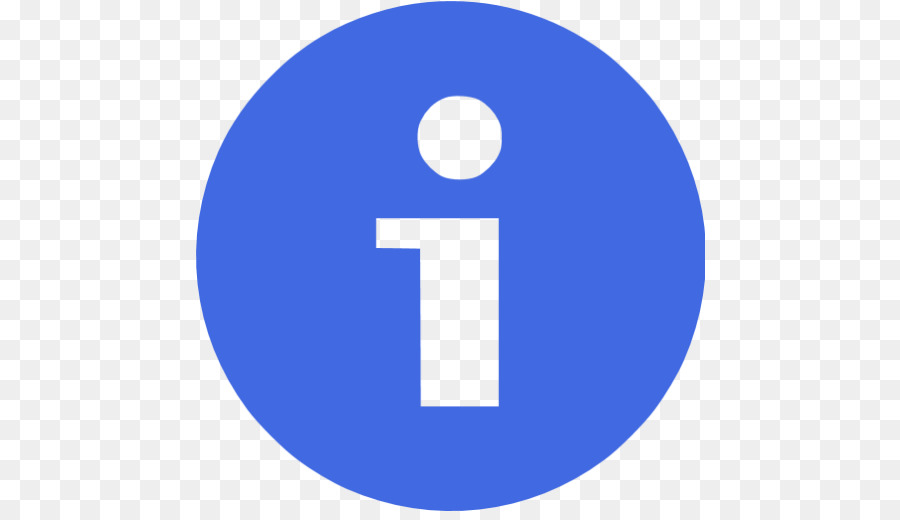 Icono De Información，Azul PNG