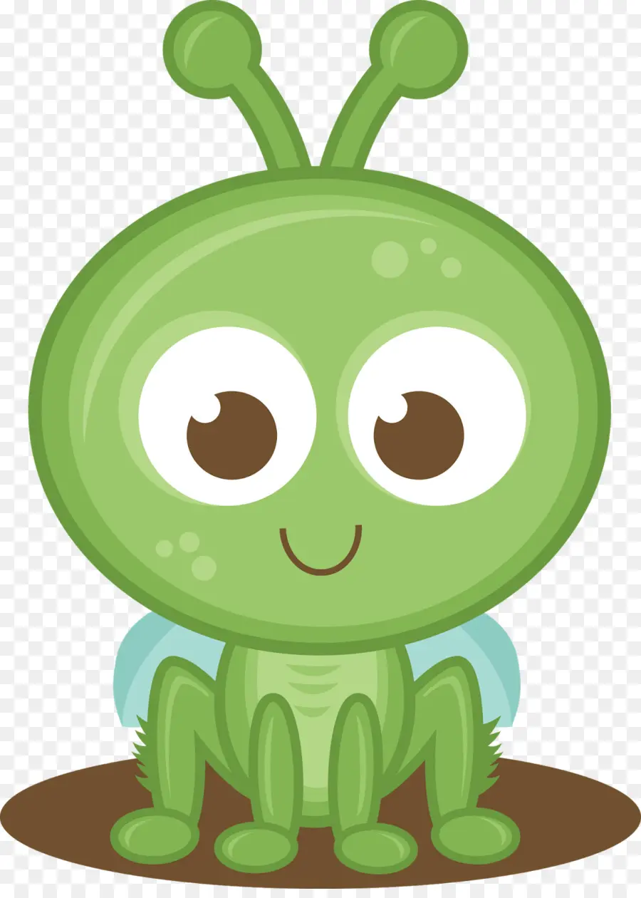 Lindo Extraterrestre，Verde PNG