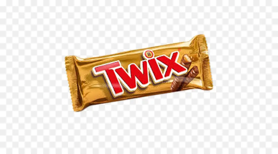 Barra De Chocolate Twix，Dulce PNG