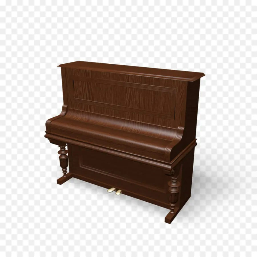 Piano Marrón，Música PNG