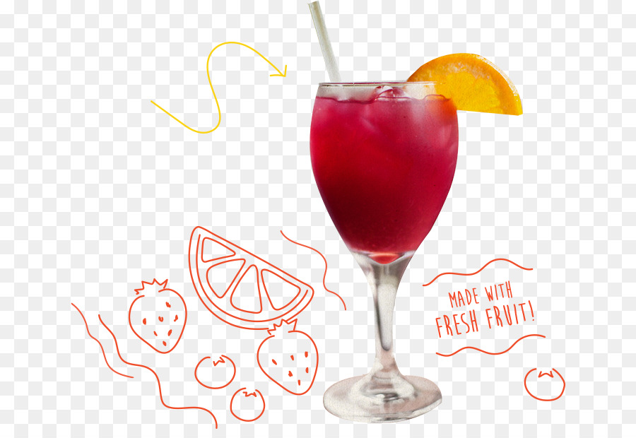 Cóctel De Frutas，Vaso PNG