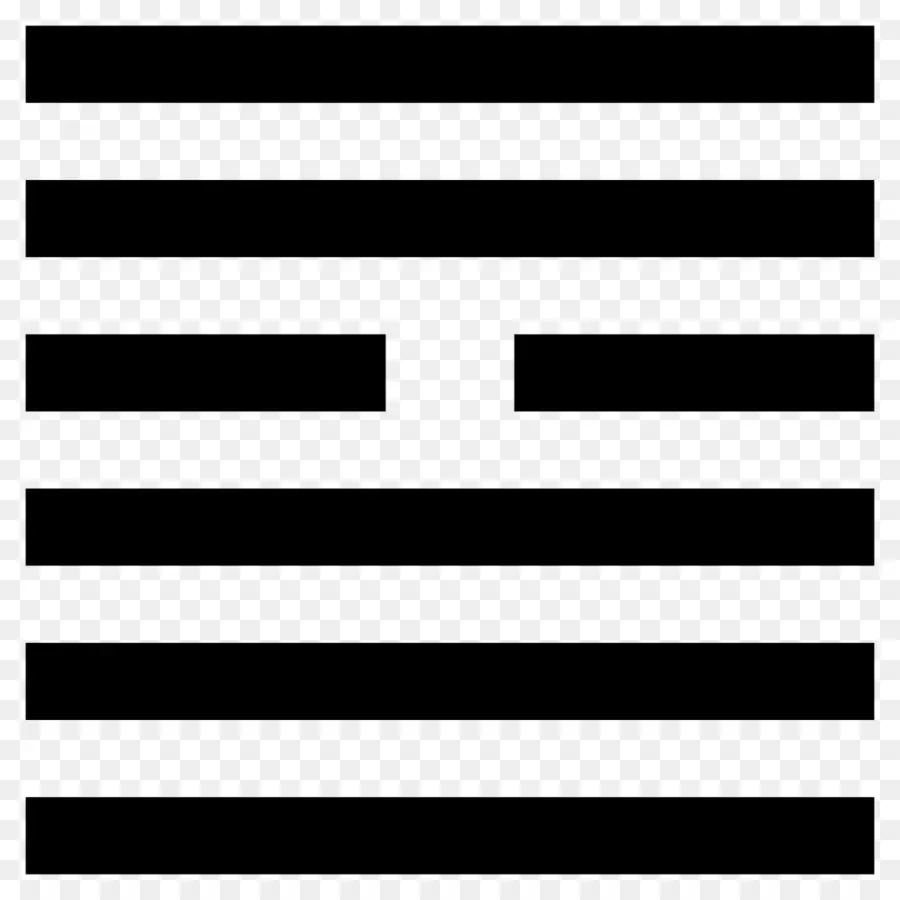 I Ching，Hexagrama PNG