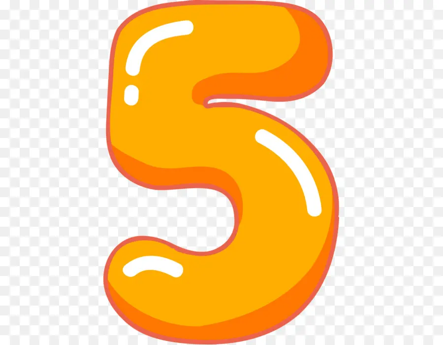 Numero 5，Dígito PNG