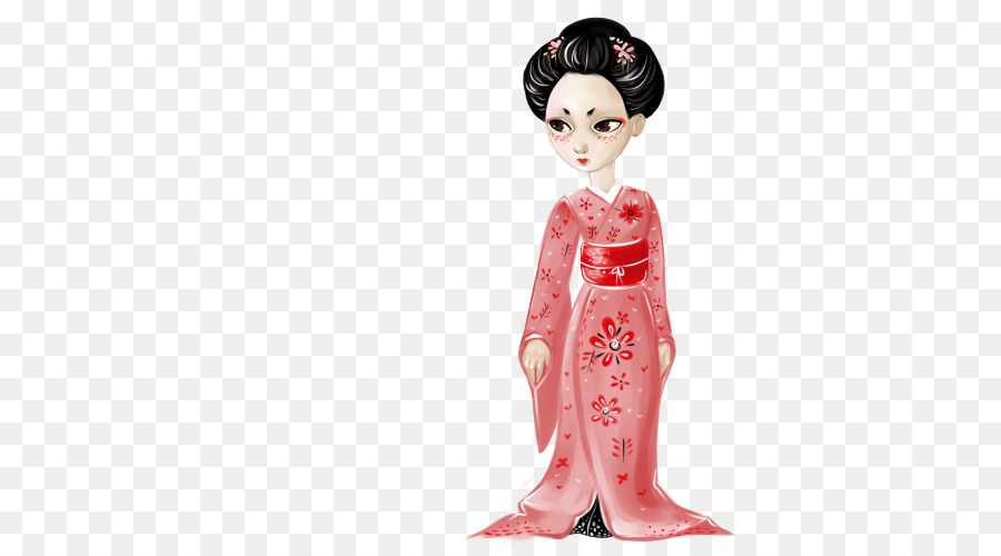 Geisha，Doll PNG