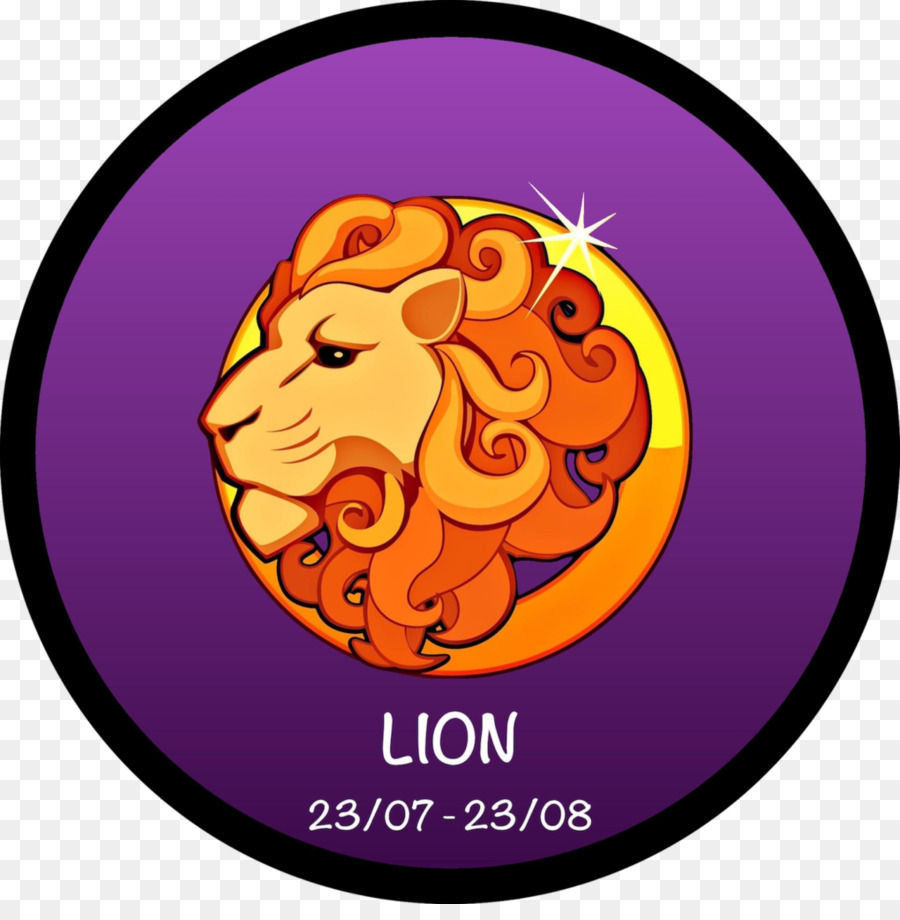 Leo，Signo Astrológico PNG