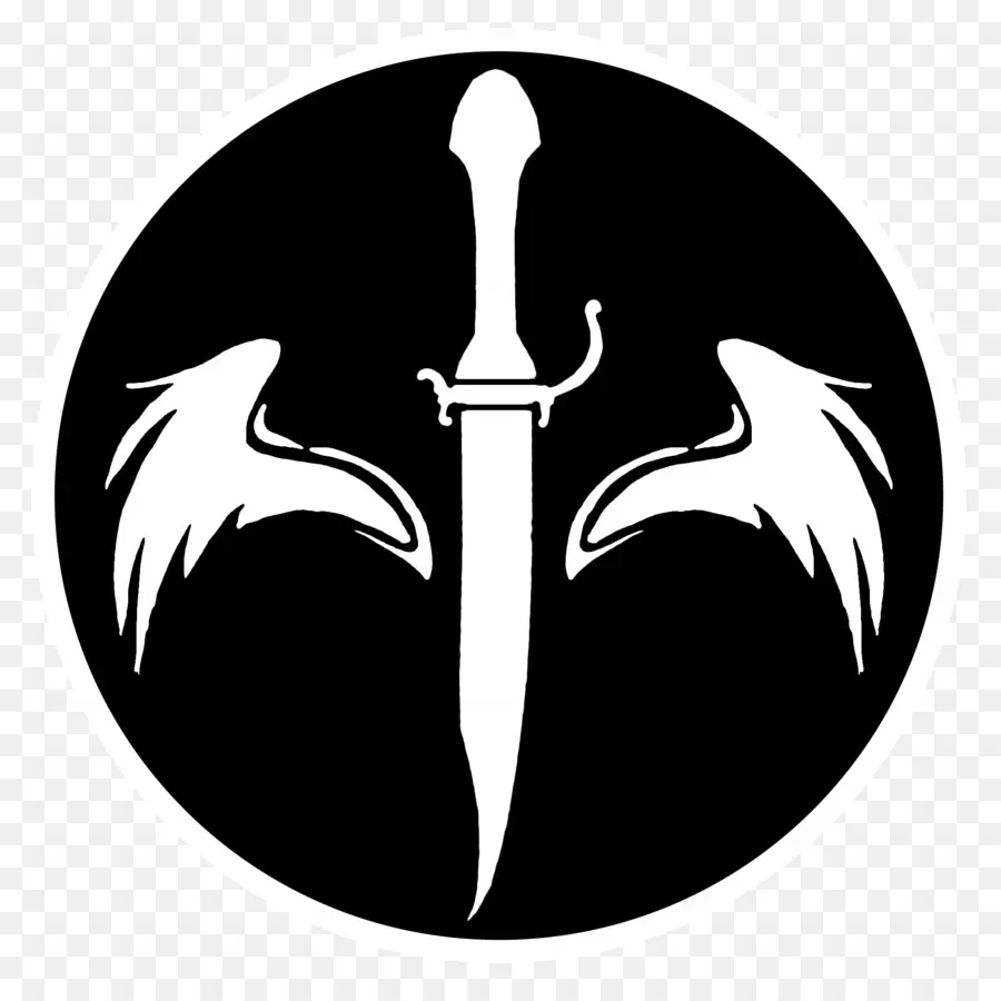 Espada Y Alas，Emblema PNG