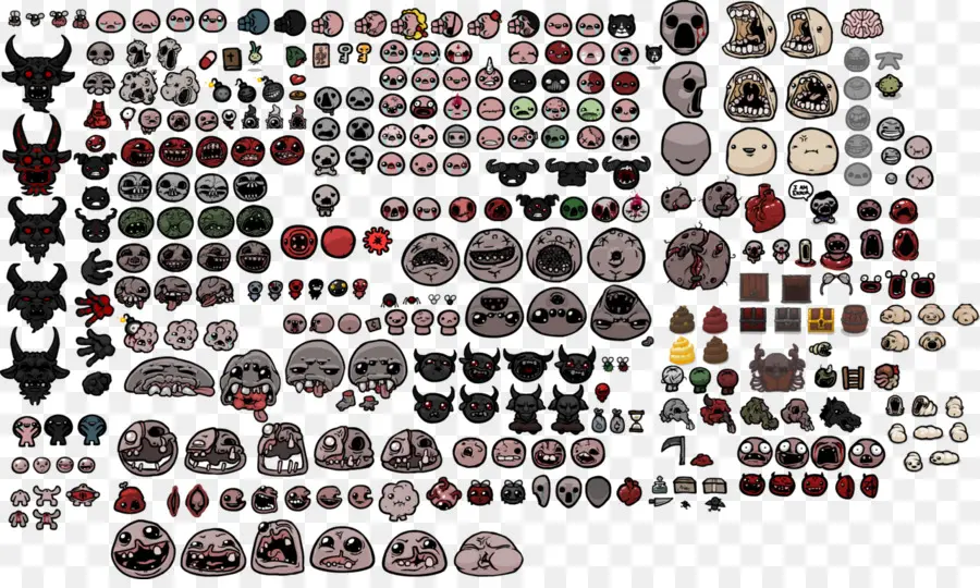 Binding Of Isaac，Binding Of Isaac Rebirth PNG