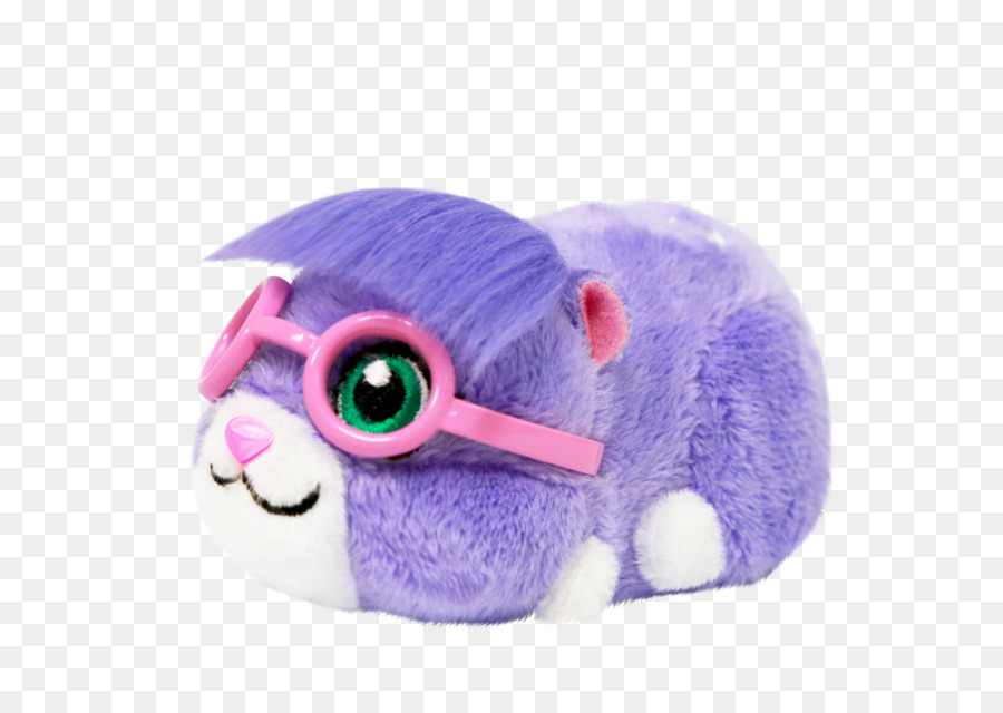 Peluche Morado，Anteojos PNG