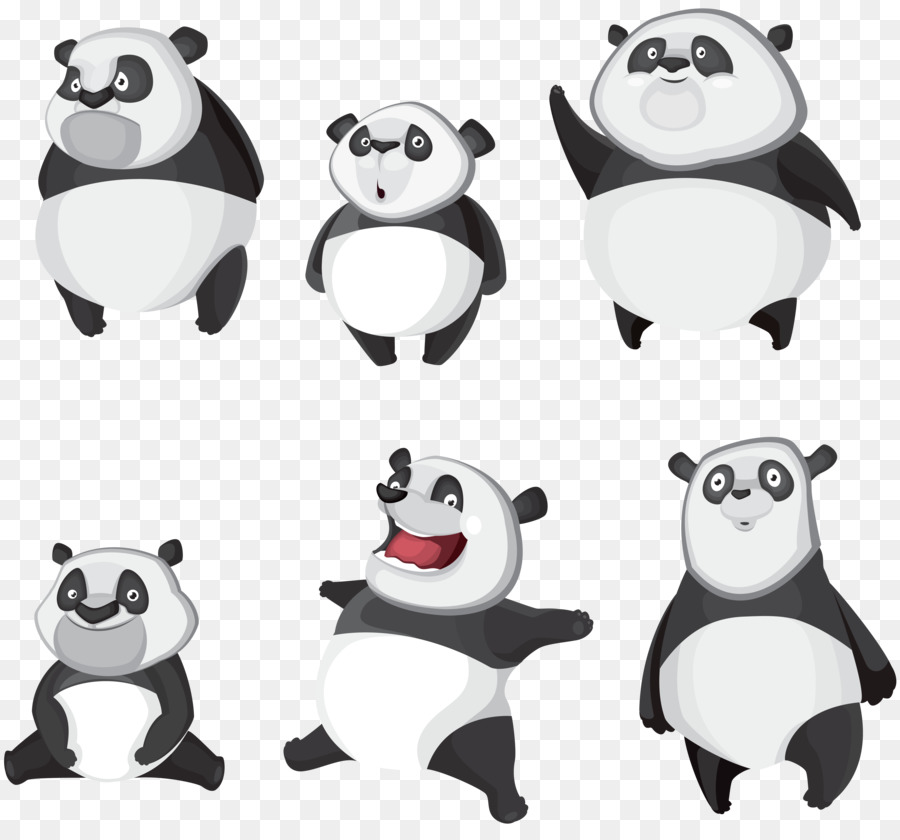 El Panda Gigante，Dibujo PNG