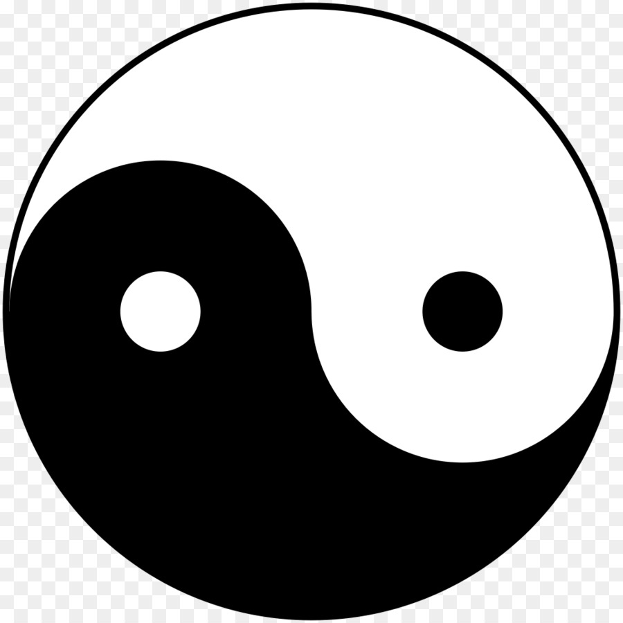 El Yin Y El Yang，Taijitu PNG