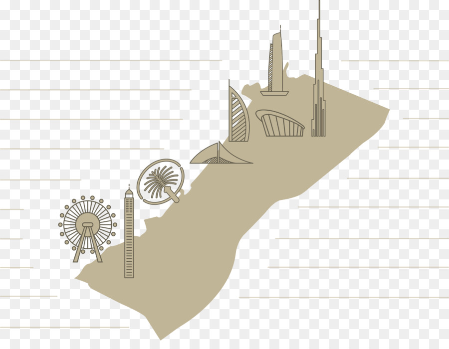 Lugares De Interés De Dubái，Puntos De Referencia PNG