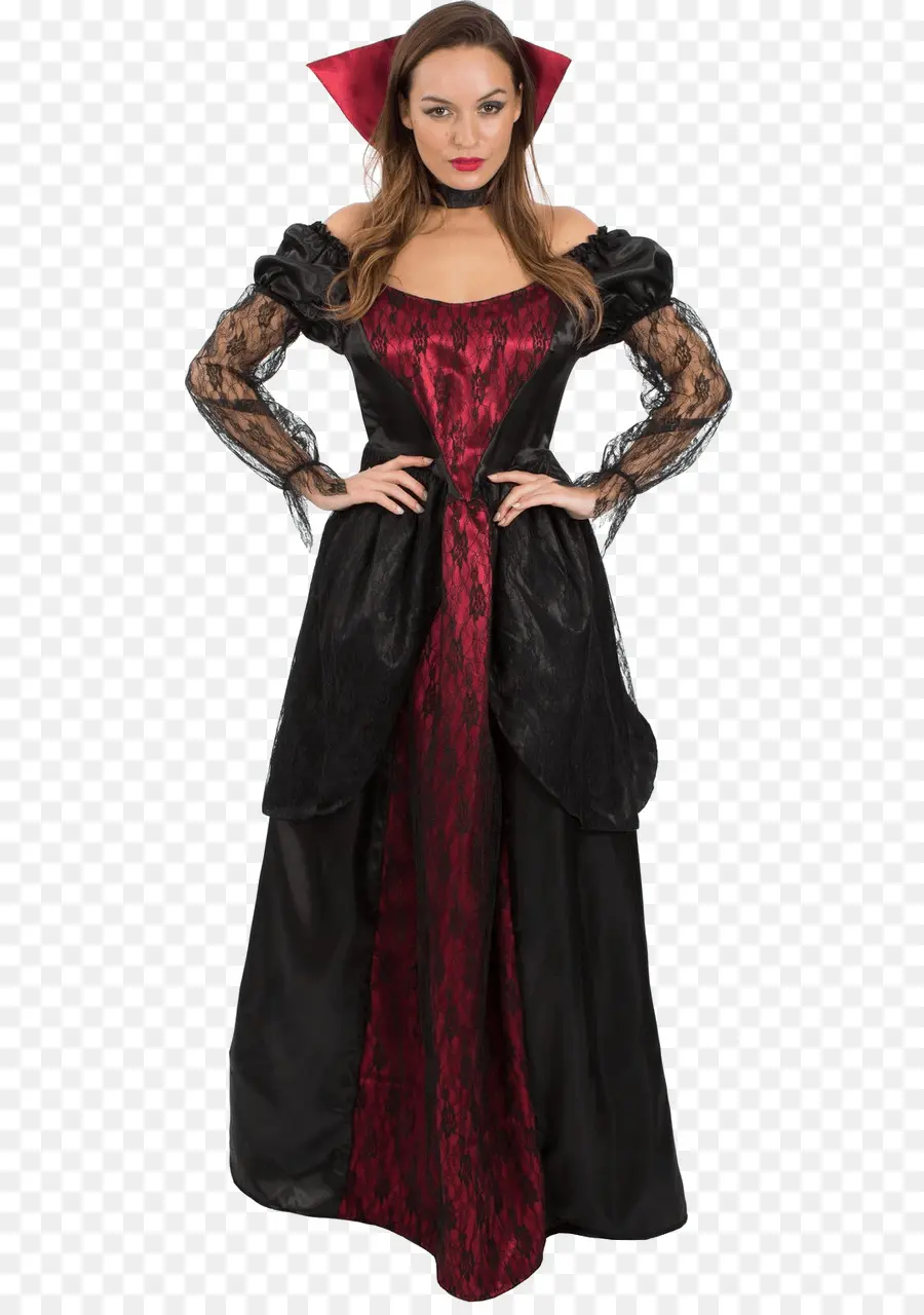 Disfraz De Vampiro，Vestido PNG