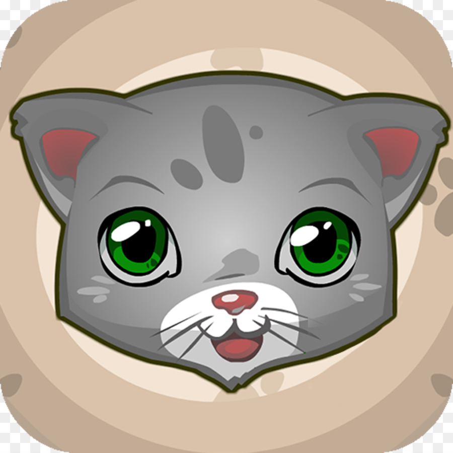 Gato Gris，Lindo PNG