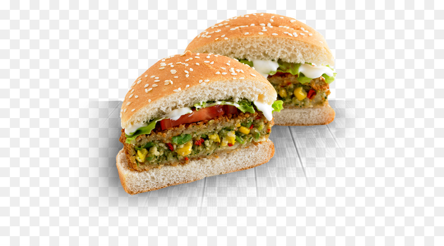 Hamburguesa Vegetariana，Sándwich PNG