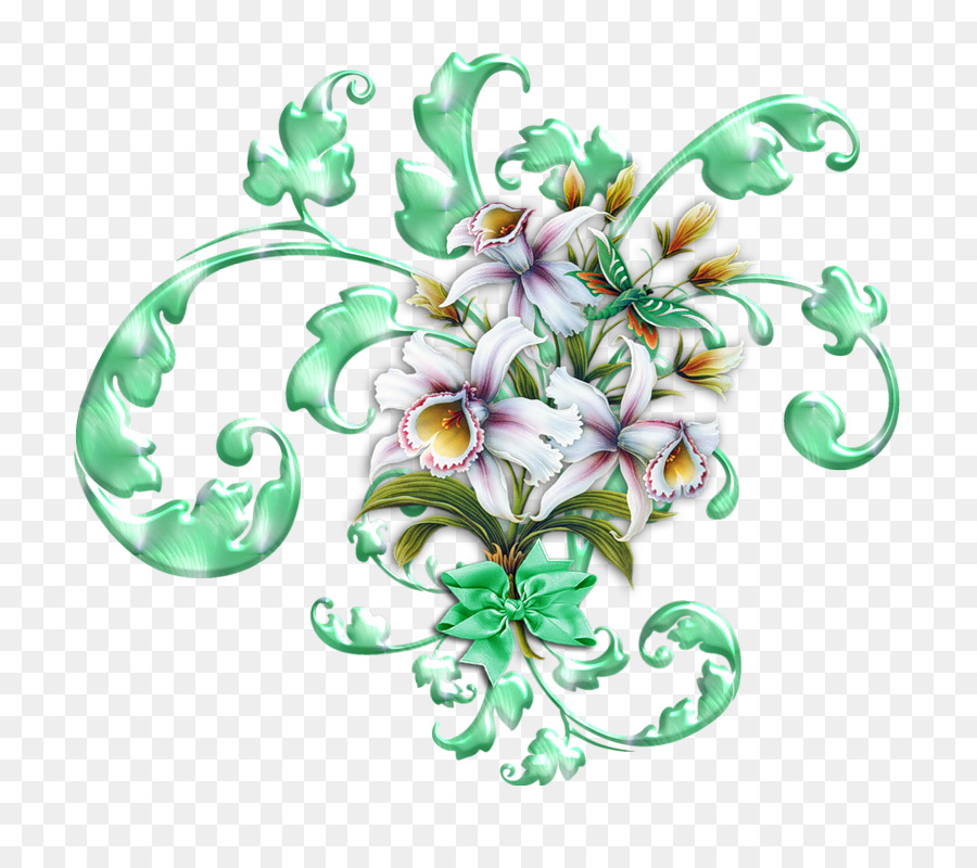 Diseño Floral，Flores PNG