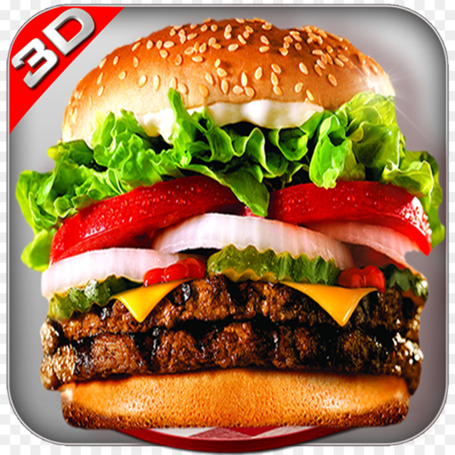 Hamburguesa 3d，Hamburguesa PNG