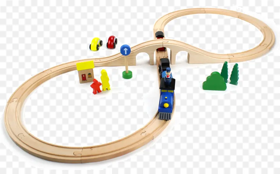 Juego De Tren De Juguete，Pistas PNG