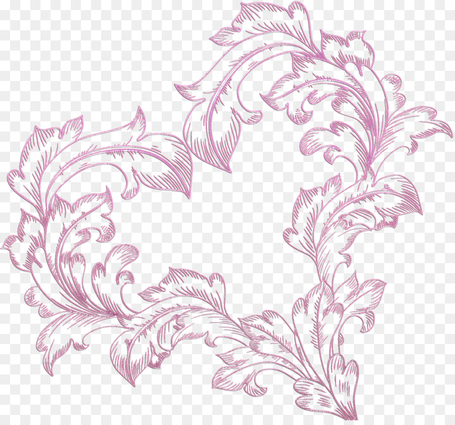 Patrón Floral Morado，Ornamento PNG