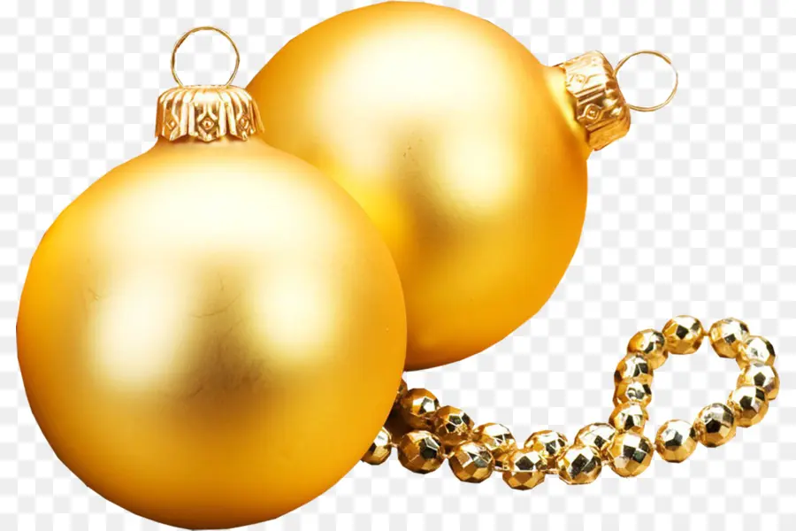 Adornos De Oro，Navidad PNG