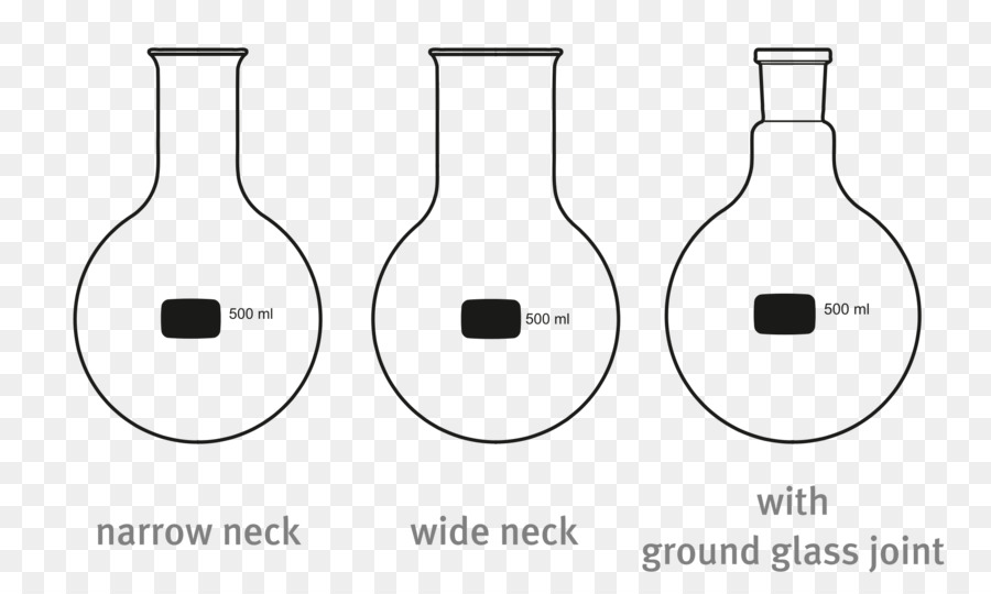 Frascos De Laboratorio，Roundbottom Frasco PNG