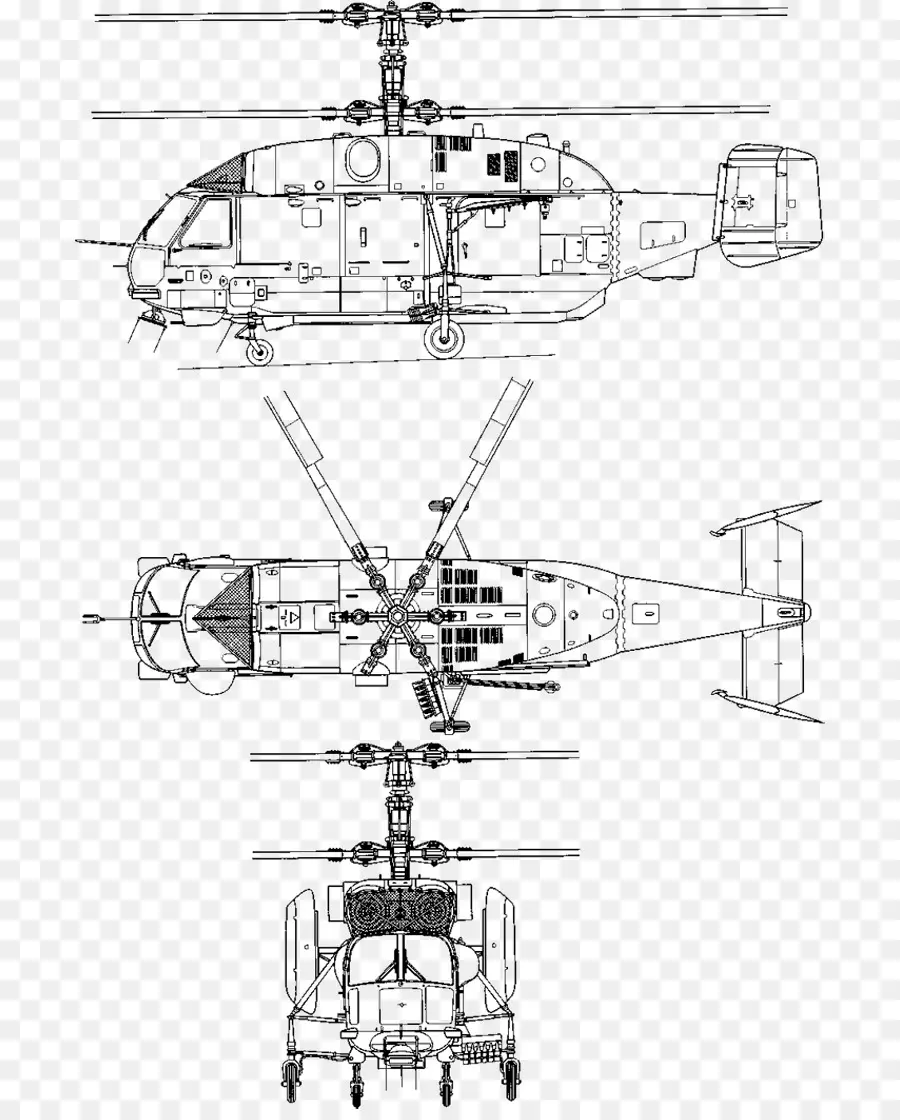 Ka32，Rotor De Helicóptero PNG