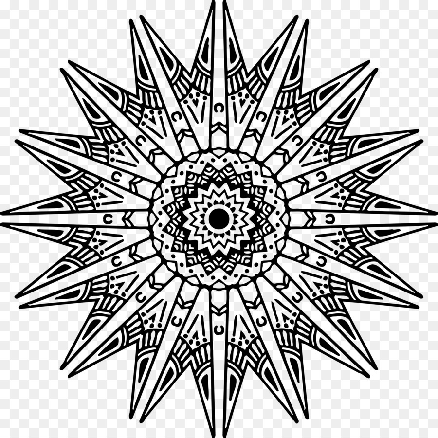 Mandala，Diseño PNG