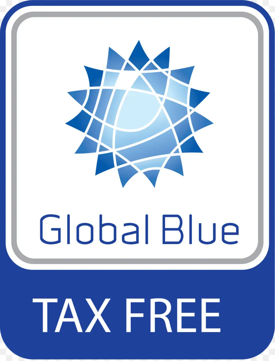 Logotipo Azul Global，Libre De Impuestos PNG