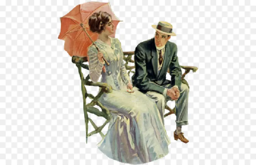 Pareja Vintage，Retro PNG