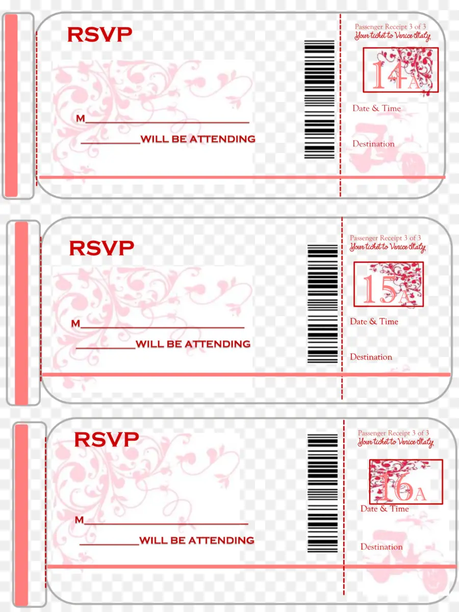 Invitación De La Boda，Papel PNG