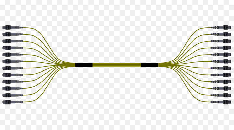 Cable De Fibra óptica，Conexiones PNG