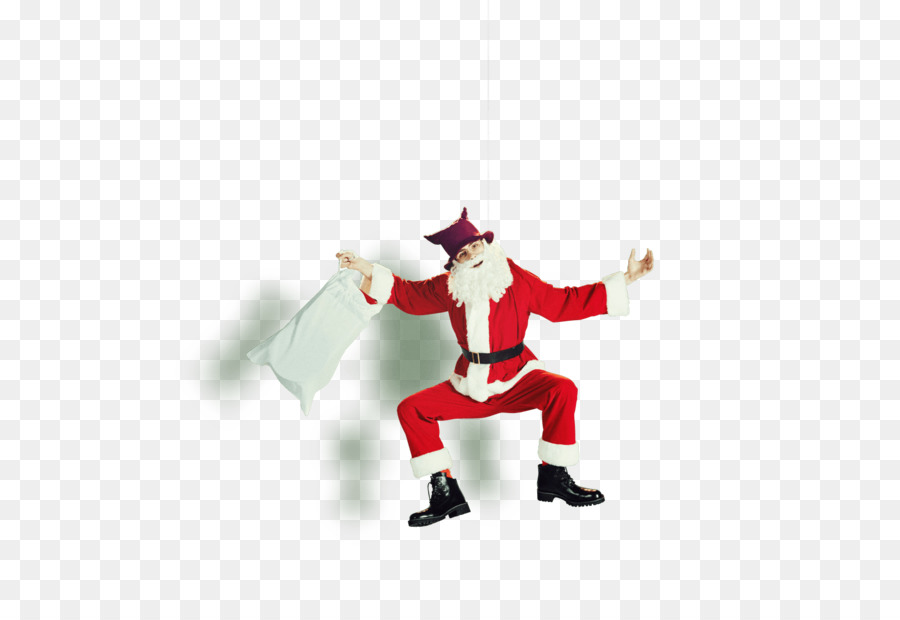 Papá Noel，Decoración Navideña PNG