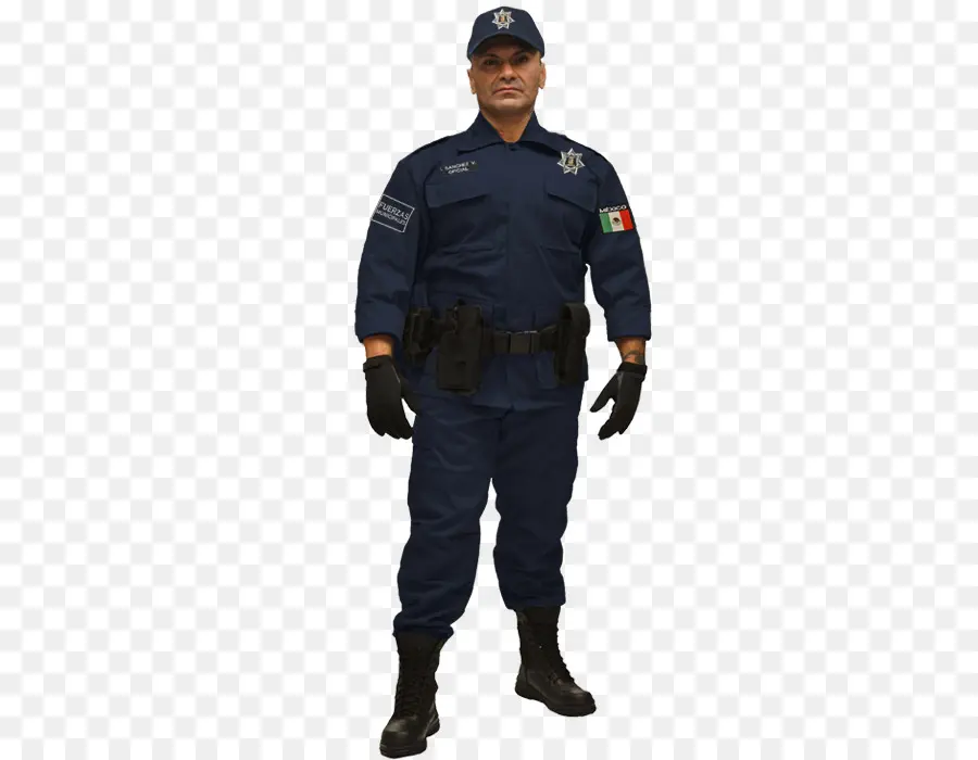 Oficial De Policia，Uniforme PNG