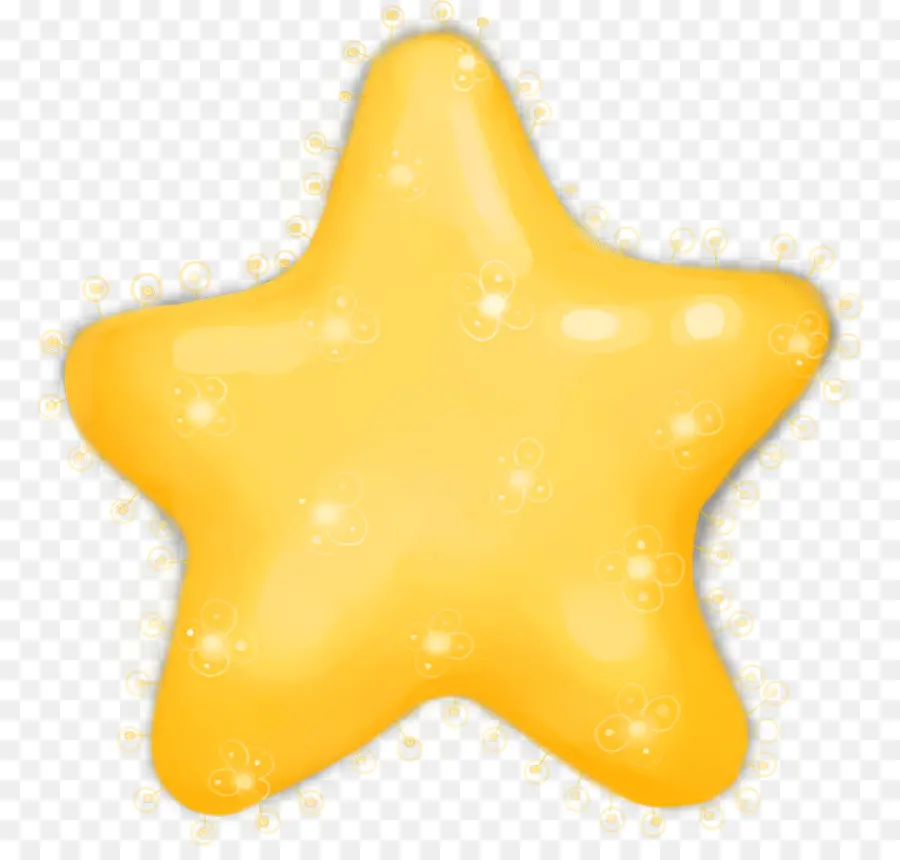 Estrella，Amarillo PNG