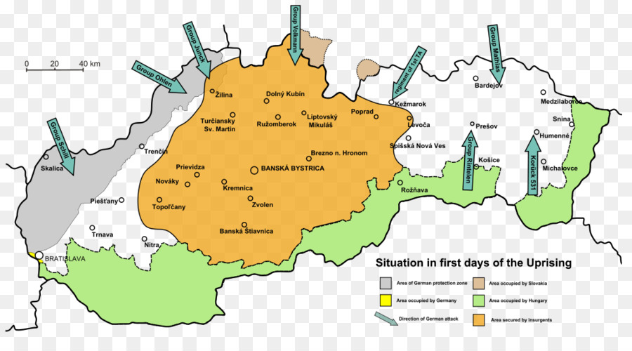 Levantamiento Nacional Eslovaco，Eslovaquia PNG