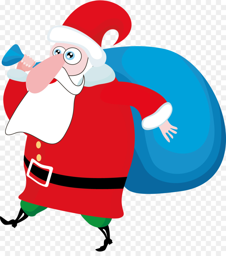 Papá Noel，Dibujos Animados PNG