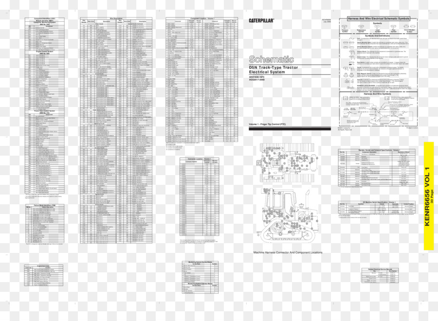 Caterpillar Inc，Diagrama De Cableado PNG