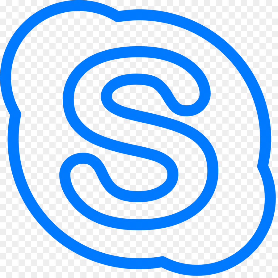 Logotipo De Skype，Comunicación PNG