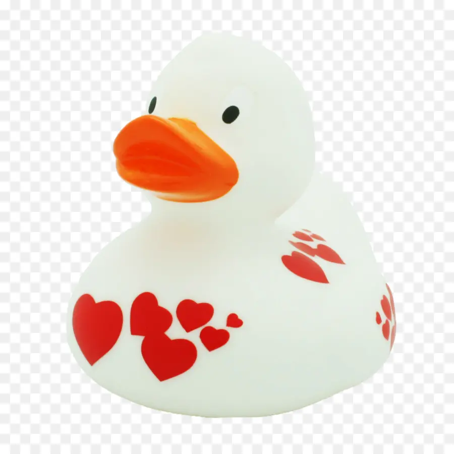 Pato Con Corazones，Juguete PNG