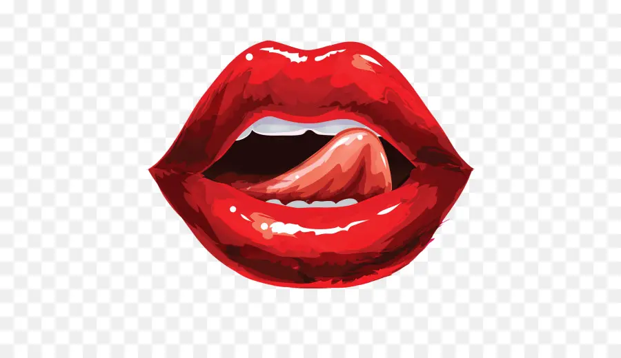 Labios Rojos，Cuadro PNG