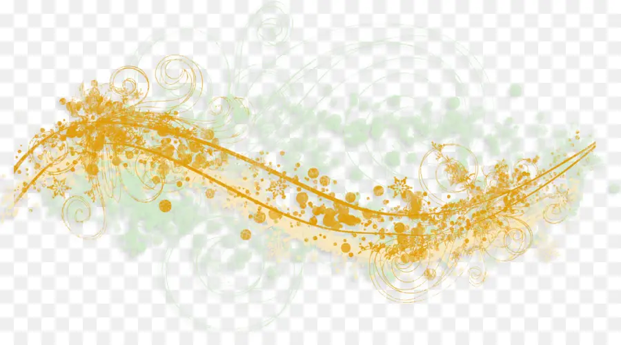 Diseño Abstracto，Oro PNG