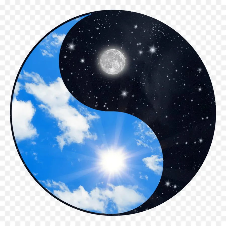 Yin Yang Sol Y Luna，Balance PNG