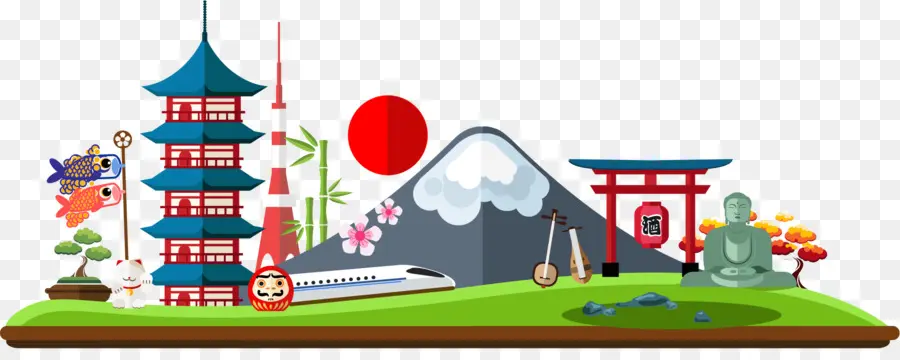 Japón，Royaltyfree PNG