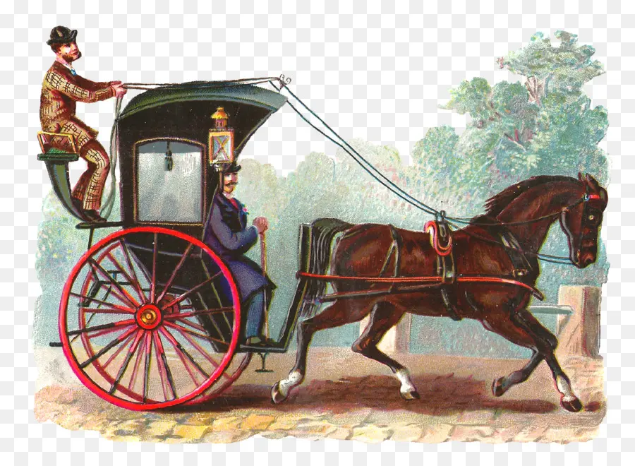 Taxi，Hansom Cab PNG