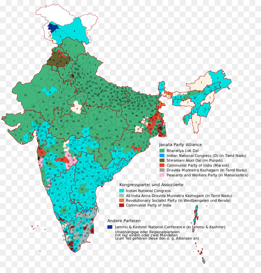 La India，Mapa Del Vector PNG