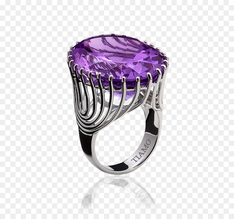 Amatista，Anillo PNG