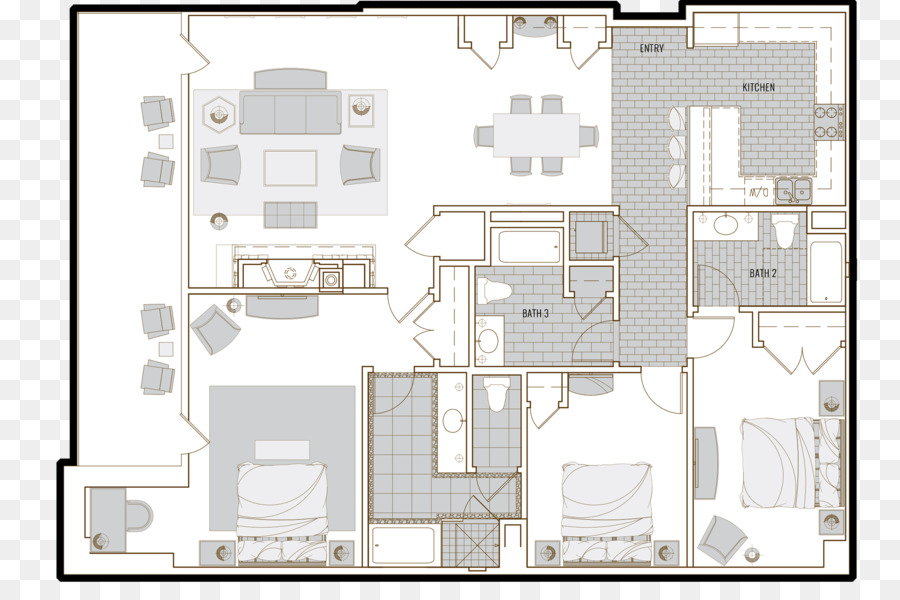 Plan De Piso，Northstar California PNG