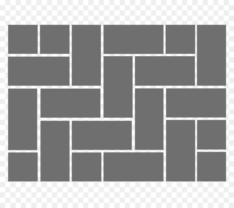 Patrón De Mosaico，Gris PNG