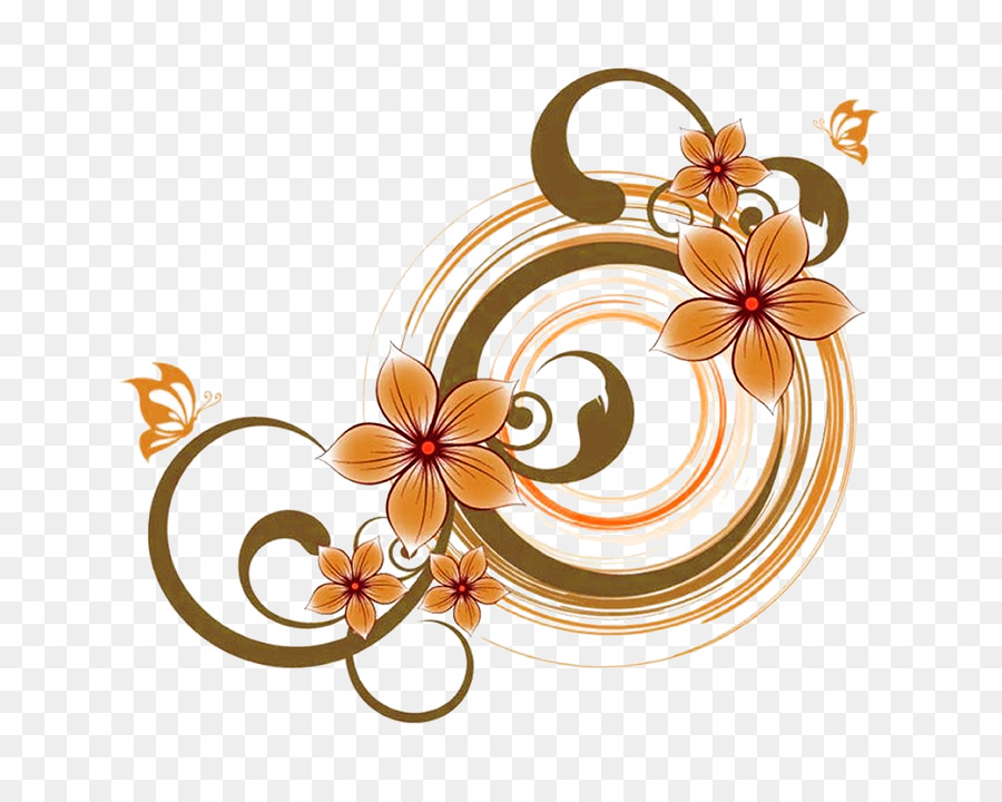 Diseño Floral，Flores PNG